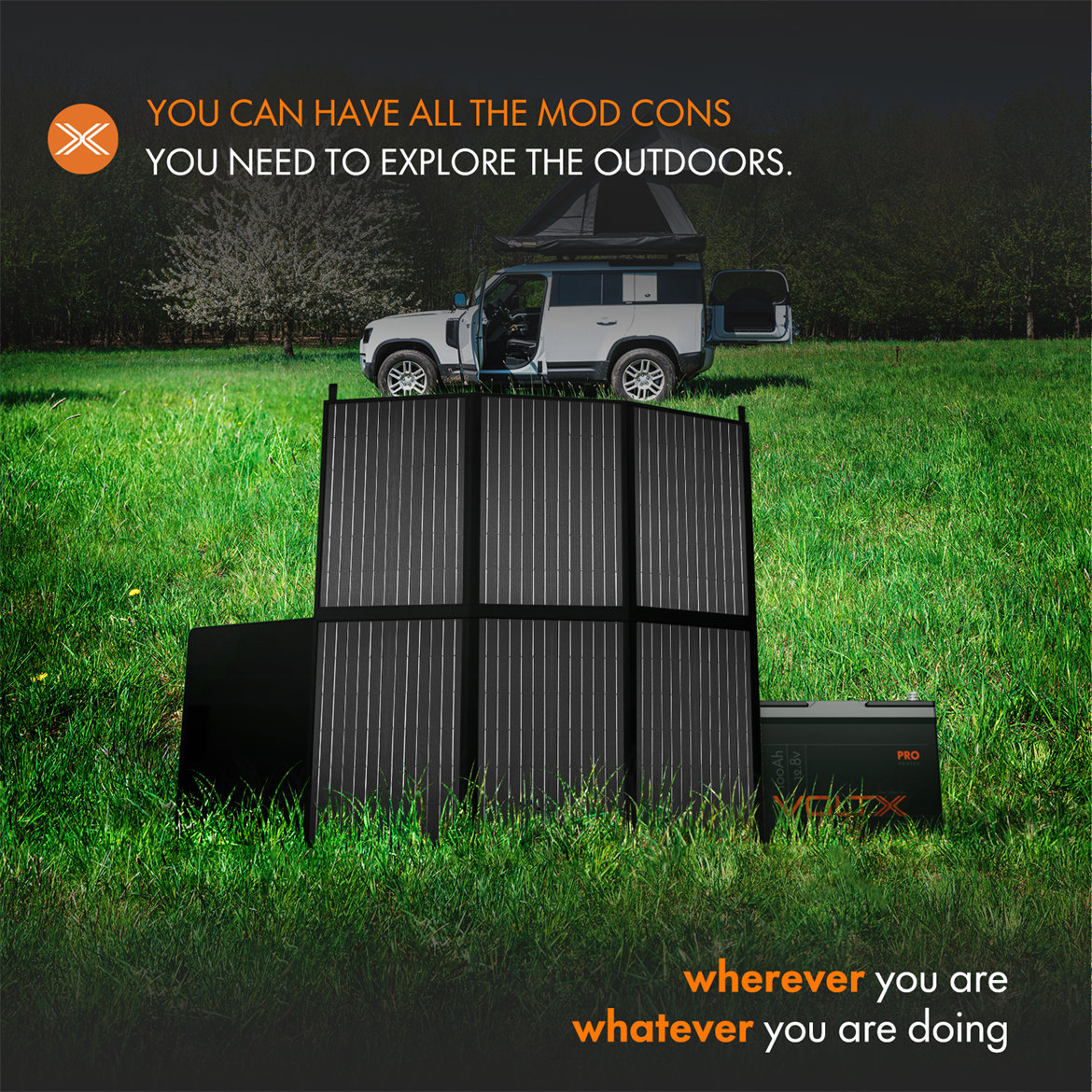 VoltX 12V 200W Solar Blanket Solar Panels For Sale Online